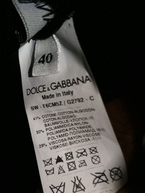 dolce gabbana replica jewelry|authentic dolce and gabbana label.